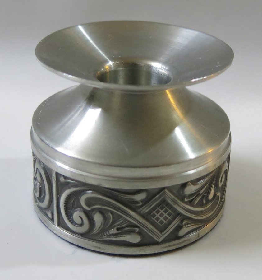 Vintage ljusstake Pewter tenn Norway