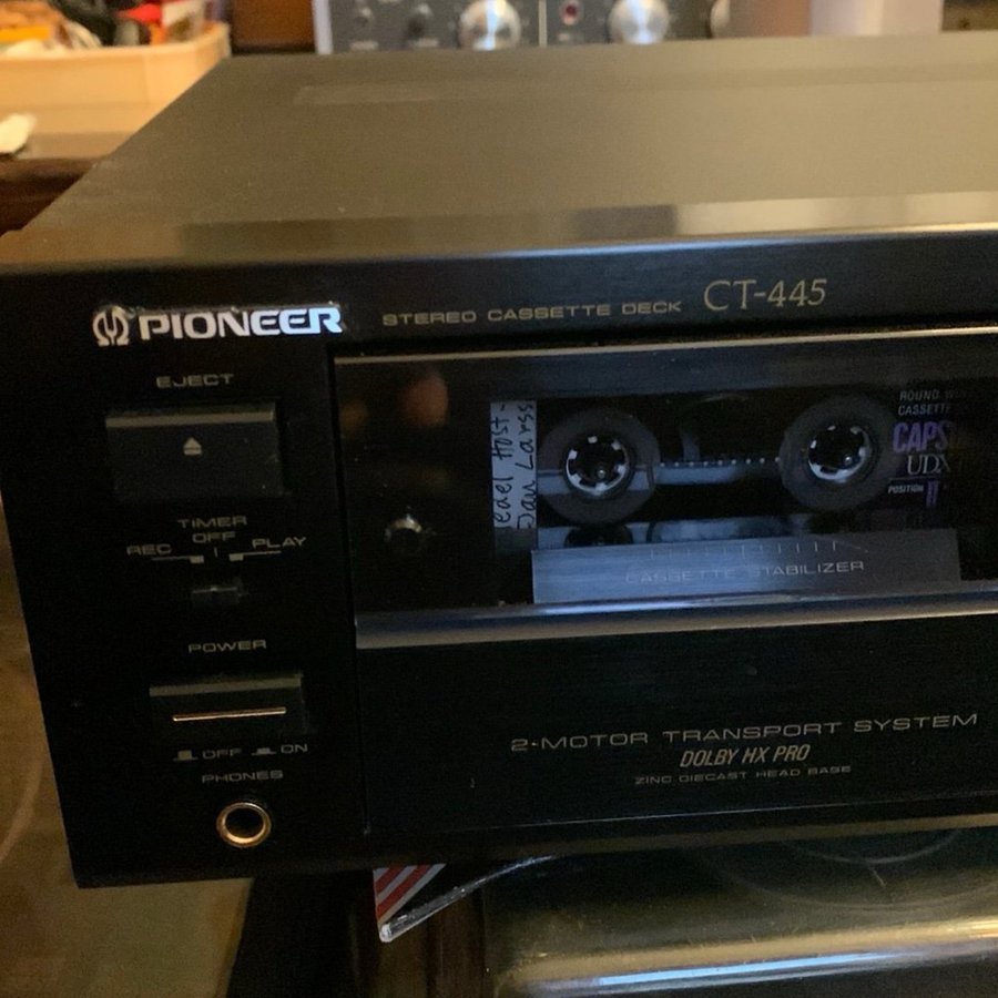 Pioneer CT-445 Kassettbandspelare