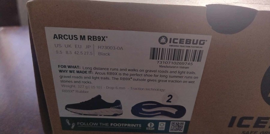 Icebug Arcus RB9X stl 42,5