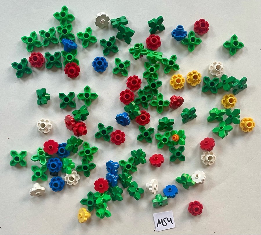 #M54 ÄKTA LEGO natur växter blommor träd retro classic