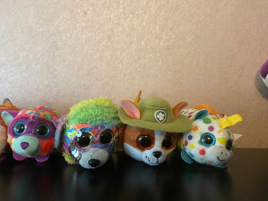 14 stycken Ty Beanie Boos gosedjur i fint skick