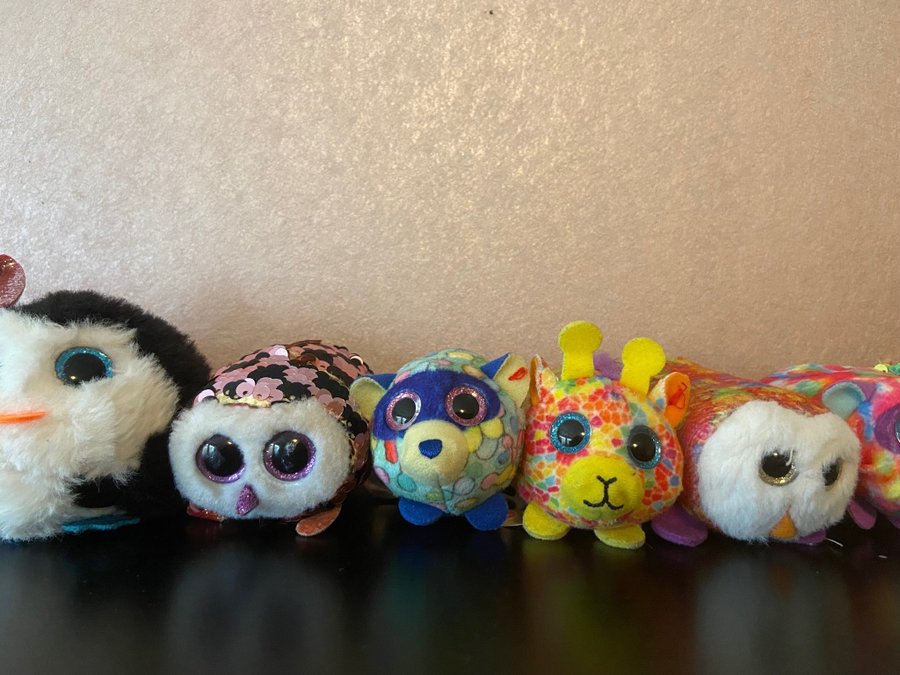 14 stycken Ty Beanie Boos gosedjur i fint skick