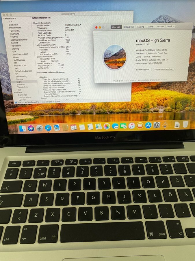 Macbook Pro 13 tum 2010