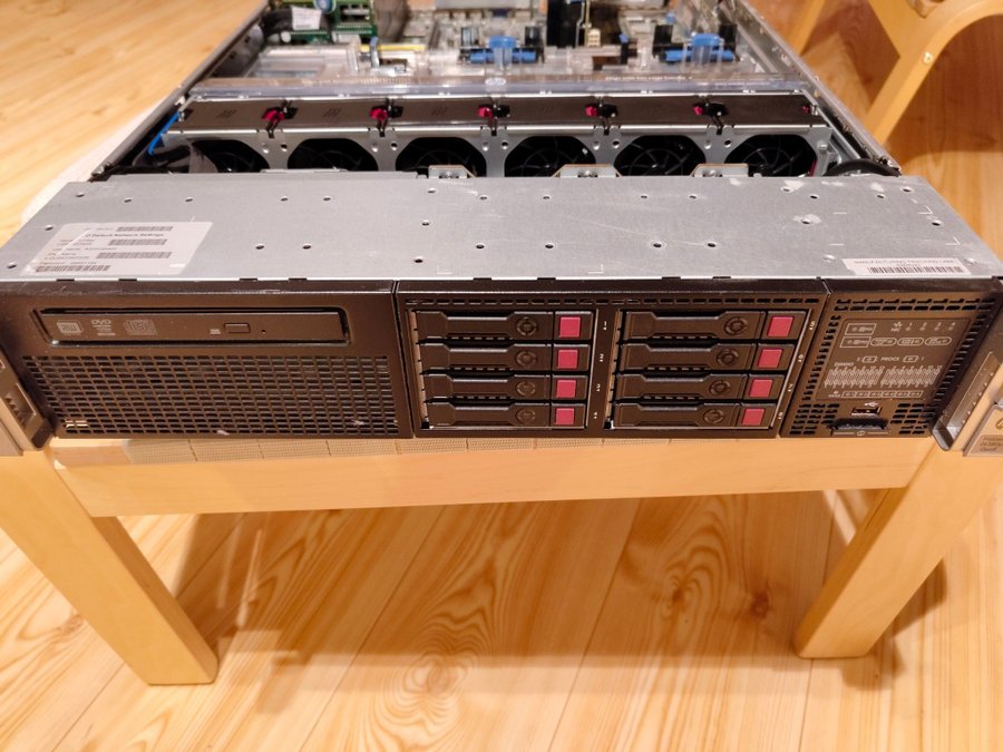 HP ProLiant DL380 Gen8 Server 128GB RAM 8x600GB SAS