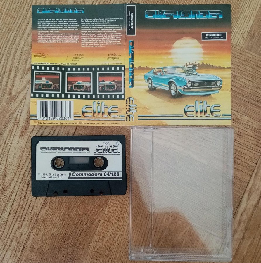 Overlander (Elite Systems) ->TESTAD<- Commodore 64 / C64 Spel