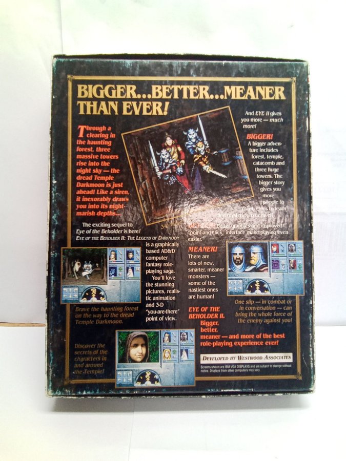 Eye of the Beholder 2 till Commodore Amiga