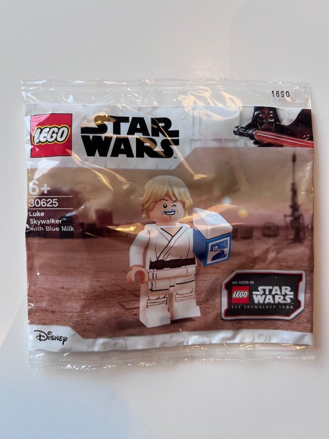 NY!!! LEGO Star Wars 30625 Luke Skywalker med blå mjölk