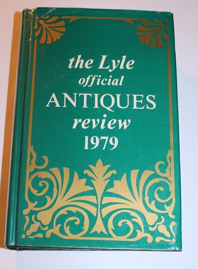 Inbunden tjock bok - "The Lyle official Antiques review 1979"