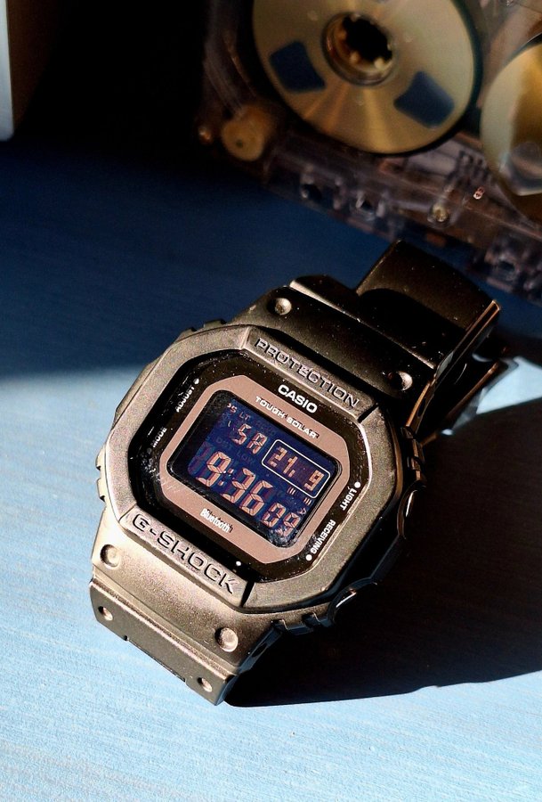 Casio G-Shock GW-B5600BC solar and bluetooth