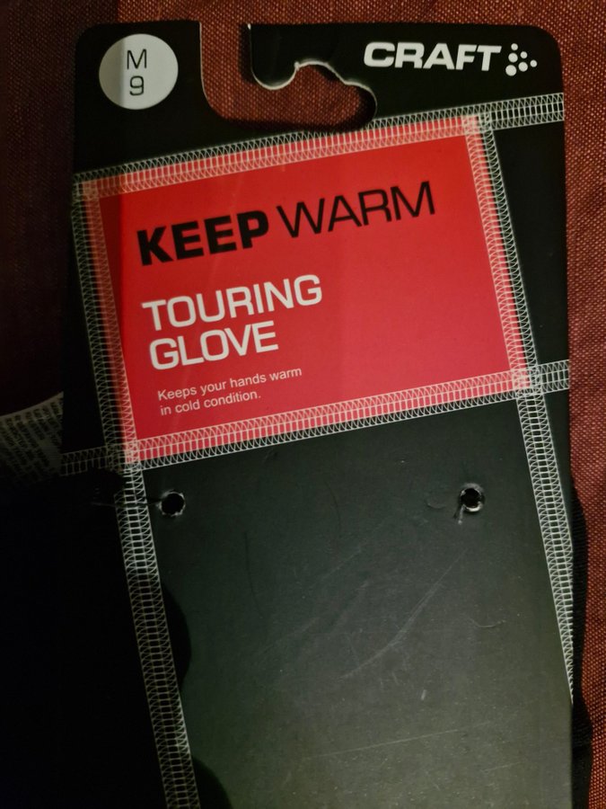 Craft Keep Warm Touring Glove Storlek M