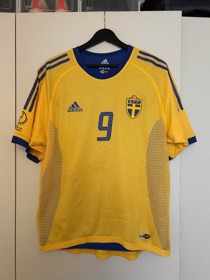 Sällsynt Sverige matchtröja från VM 2002, spelarversion, Ljungberg, Svff, SFF