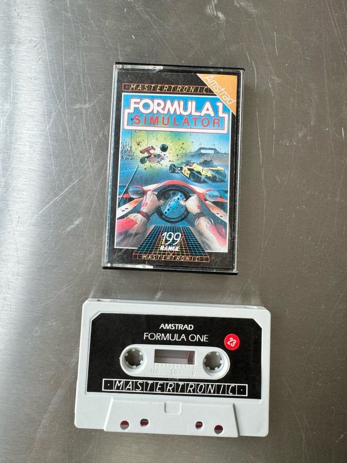 Formula 1 simulator (Amstrad)