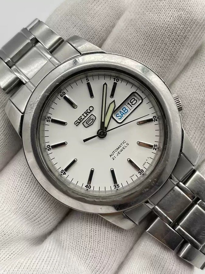 Seiko 5 Automatic Stainless Steel Watch