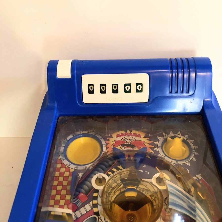 ORIGINAL SEGA Mini-Flipperspel TOMY Sonic i absolut nyskick !!