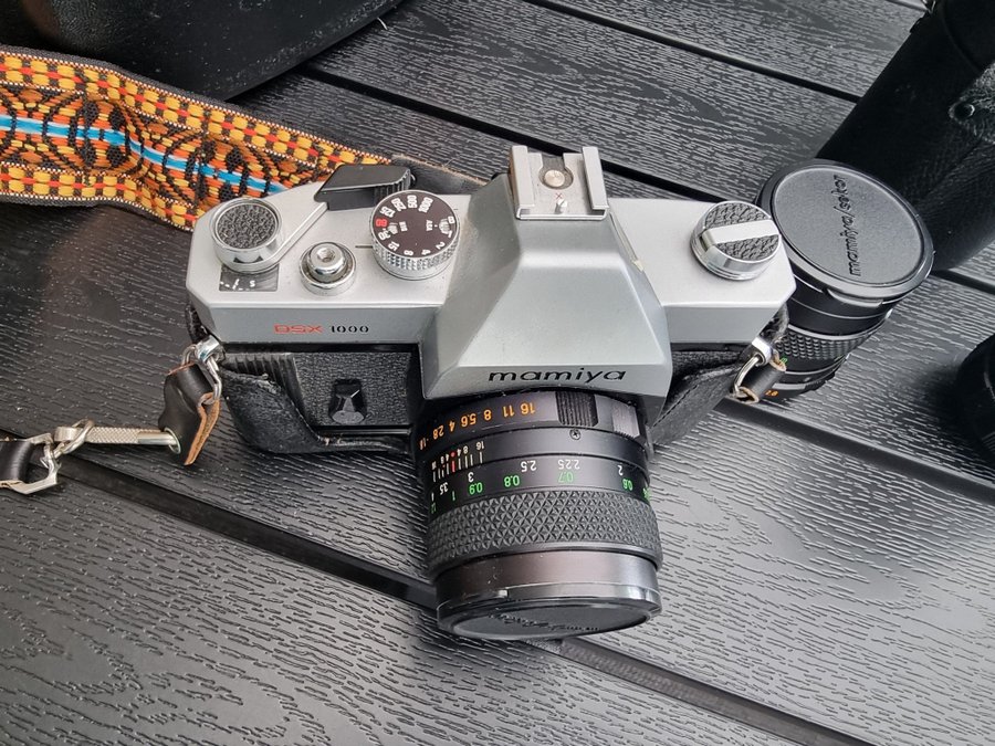 Mamiya DSX 1000 systemkamera med objektiv