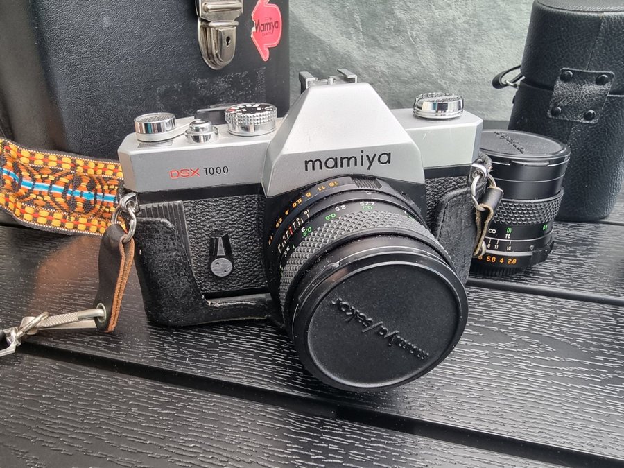 Mamiya DSX 1000 systemkamera med objektiv