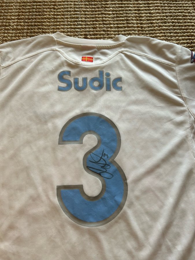 Matchanvänd Malmö FF 2012 bortatröja Jasmin Sudic