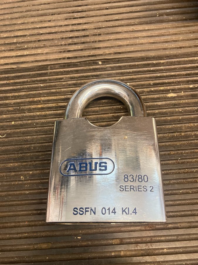 ABUS 83/80 Series 2 Låsklass 4