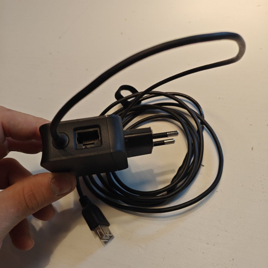 Väggadapter Chromecast Ethernet