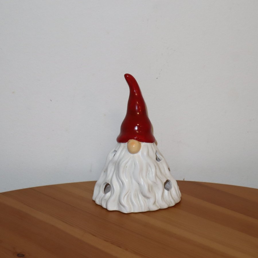 17cm Liten ljuslykta för värmeljus tomte