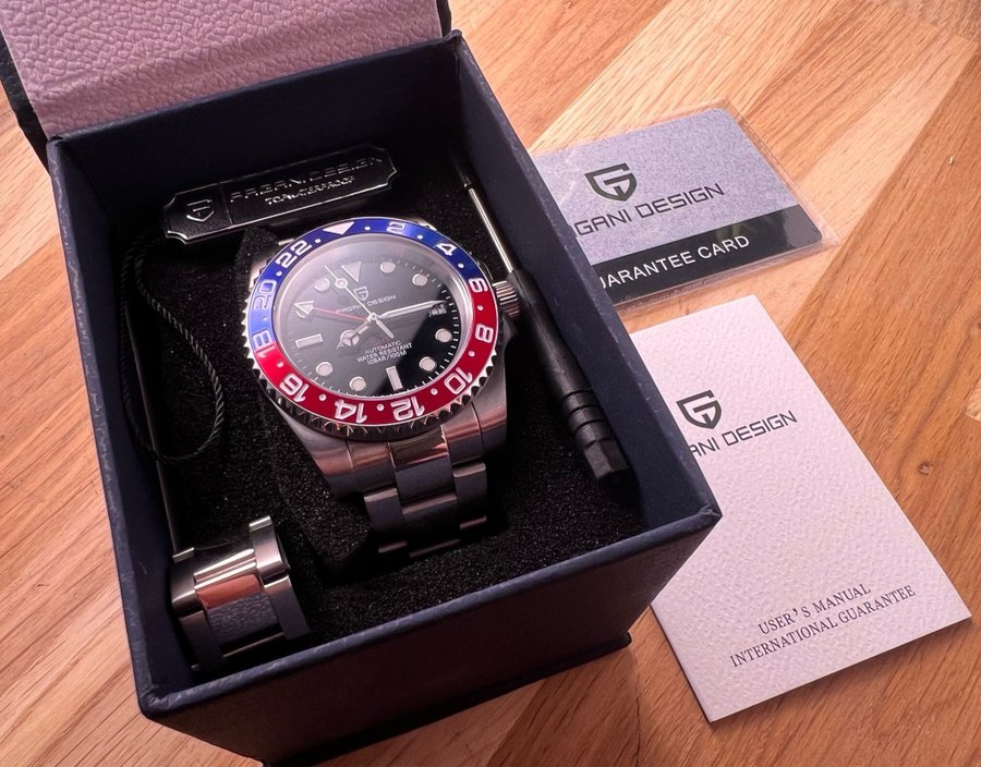 Pagani Design GMT Automatisk klocka