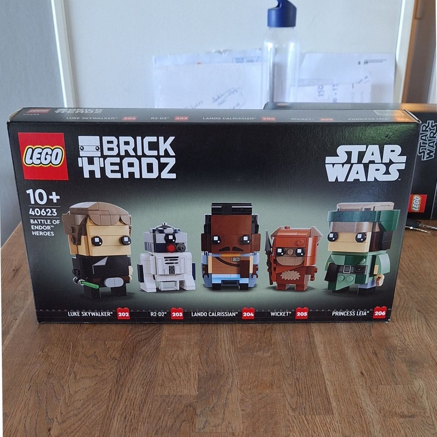 Lego Star wars brickheadz endor 40623 ny/oöppnad