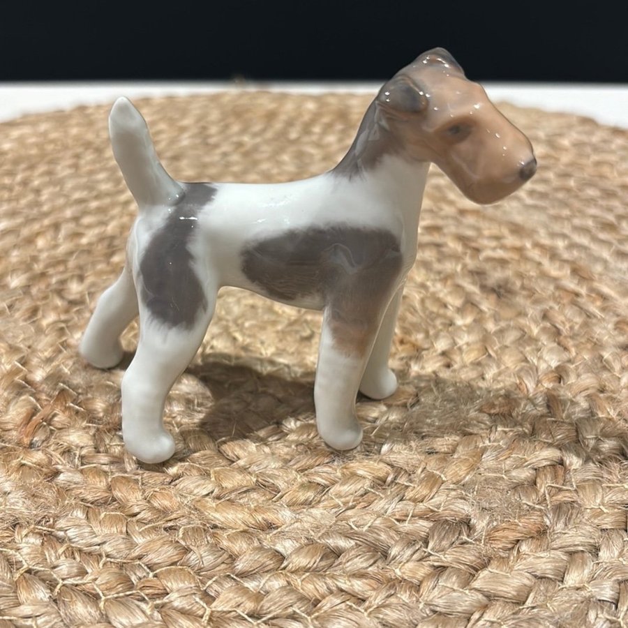 Royal Copenhagen Wire Fox Terrier 3170