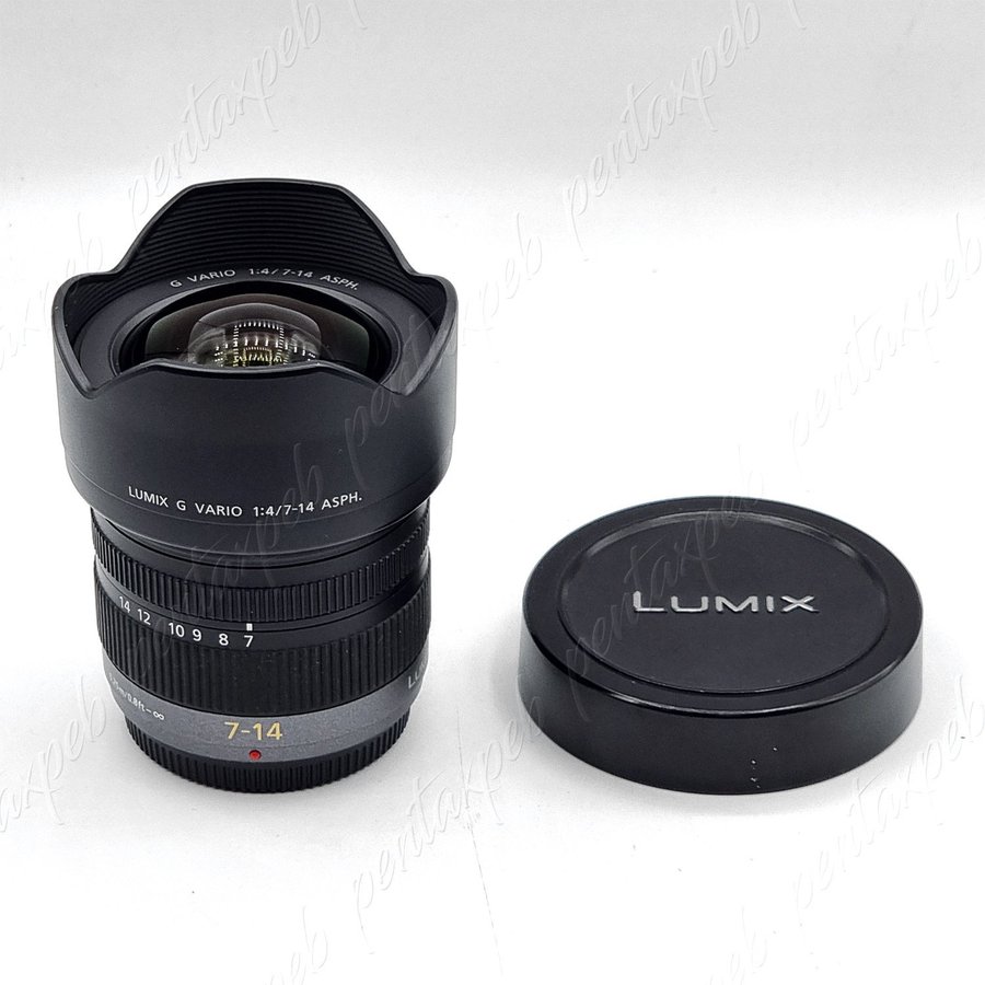 Panasonic Lumix G Vario 7-14mm F4 ASPH MFT - Micro 4/3 H-F007014 7-14 f/4