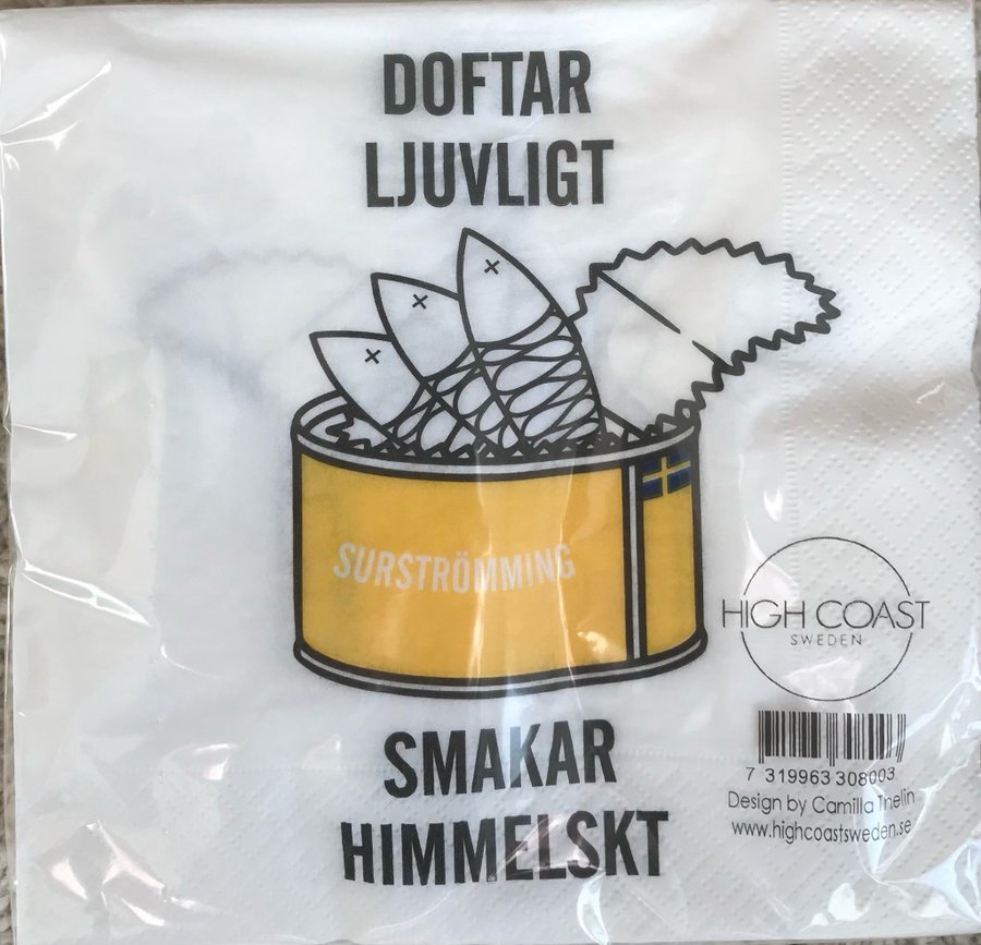 Surströmming servetter