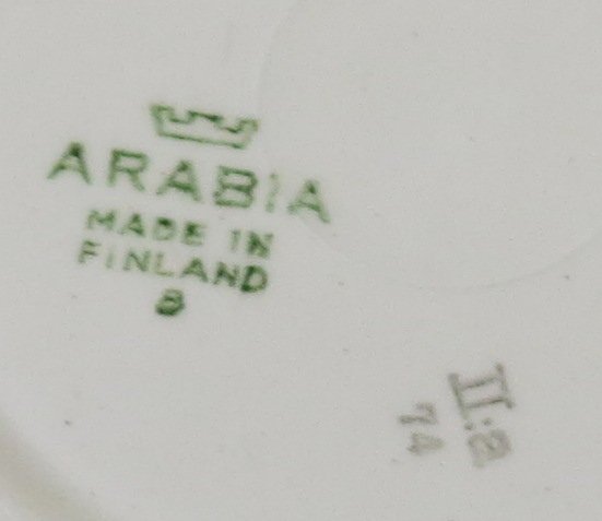 Djup tallrik Arabia Made in Finland