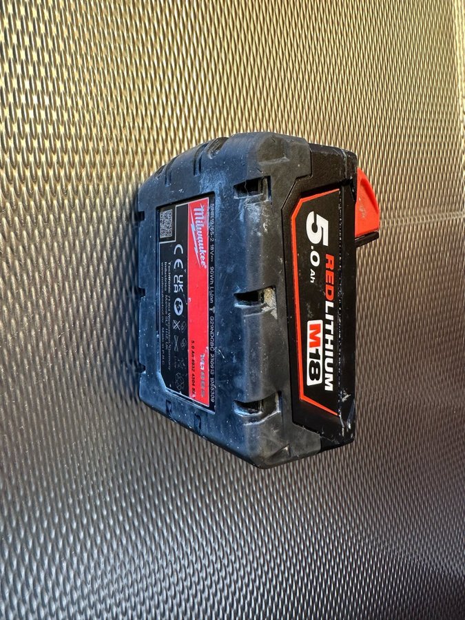 Milwaukee RedLithium M18 5.0Ah batteri