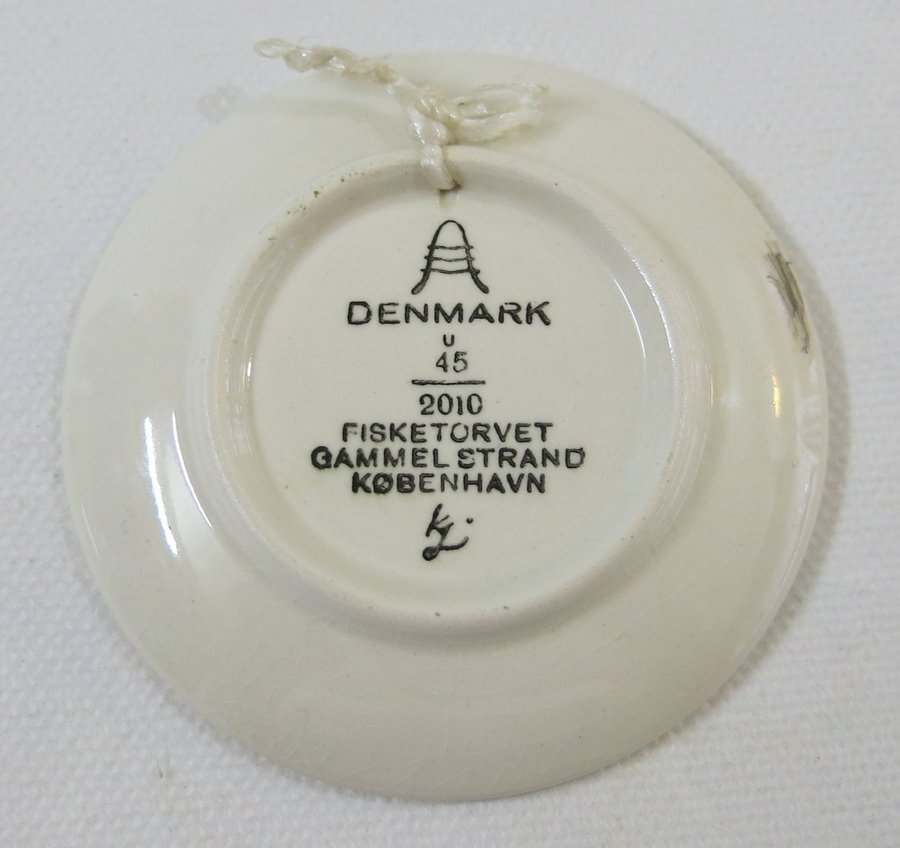 Liten väggtallrik Royal Copenhagen Danmark