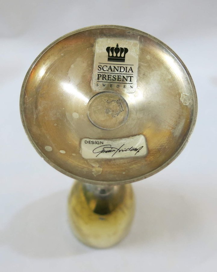 Champagneglas Scandia Present Karlshamn Sweden Gunilla Lindahl