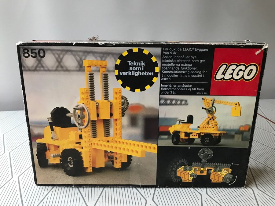 LEGO 850 Kartong från 80-talet