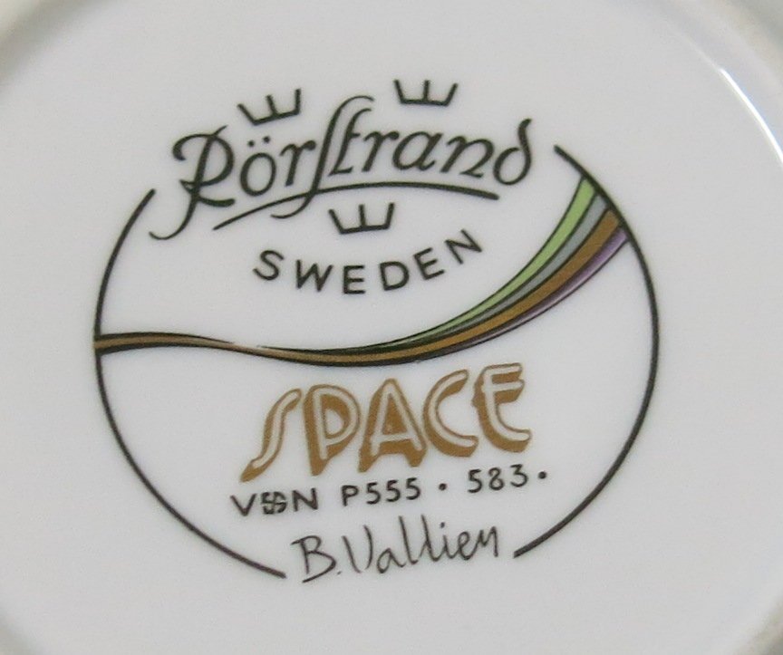 Skål SPACE Rörstrand Sweden Bertil Vallien