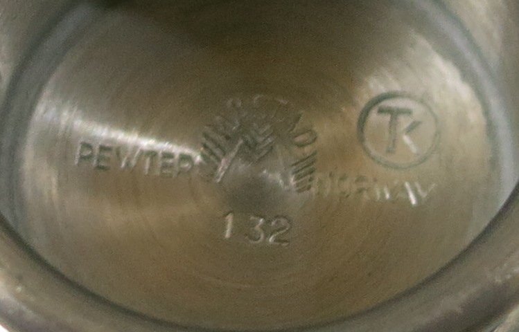 Vas tenn Pewter Måstad Norway