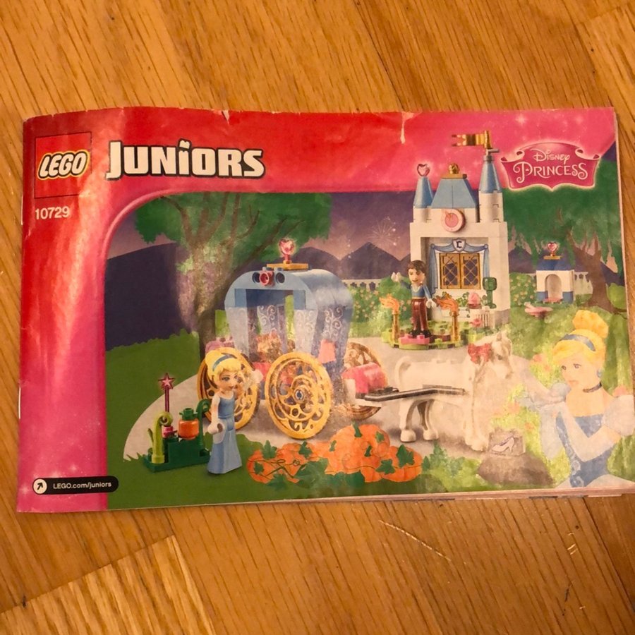 LEGO Juniors Askungens vagn 10729 Disney princess prinsessor