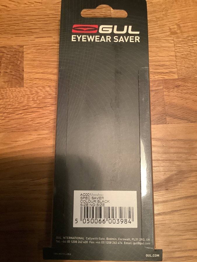 NYA Oanvända GUL EYEWEAR SAVER – glasögon ”snodd” ”band” ”Snöre” - Svarta