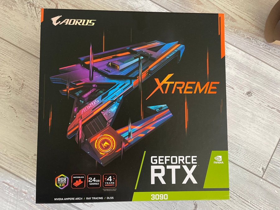 Aorus RTX 3090 24GB Xtreme Waterforce WB