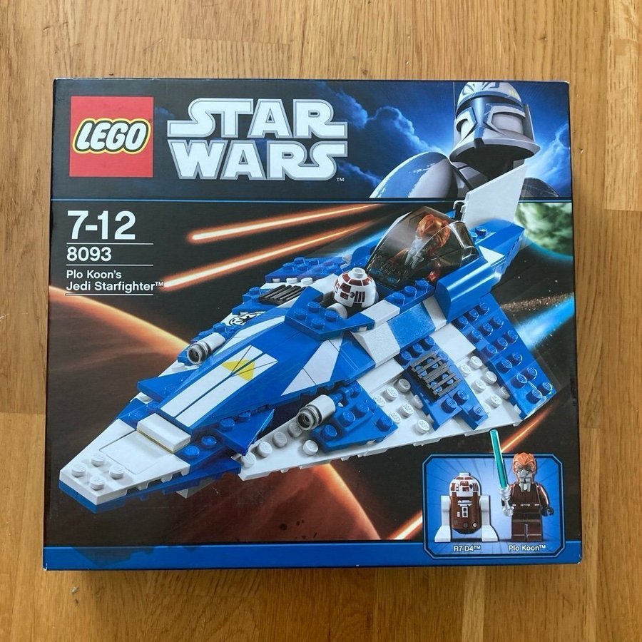 Lego Star Wars 8093 Plo Koon's Jedi Starfighter