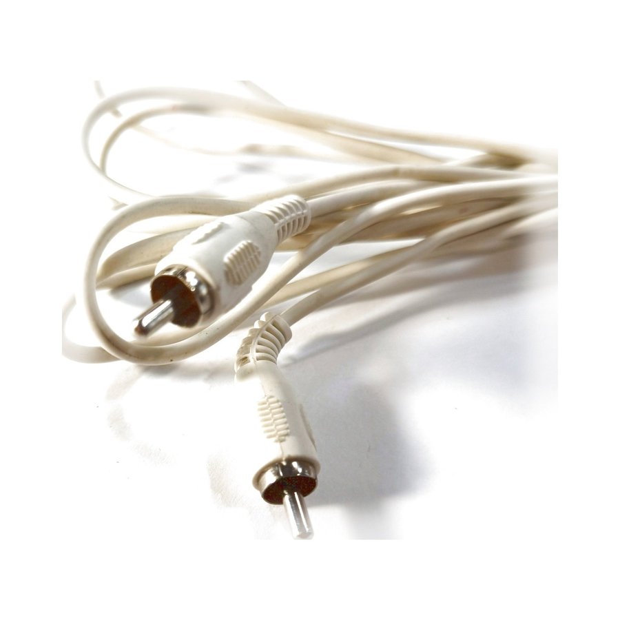 RCA 1 (M) To 1 (M) (3M) (WHITE)