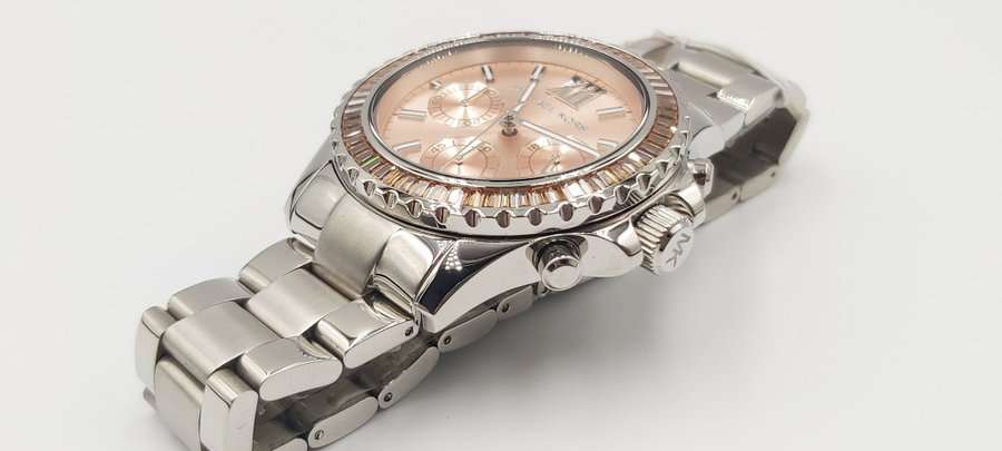 Michael Kors Everest MK5870 Chronograaf Dameshorloge Rosegoud