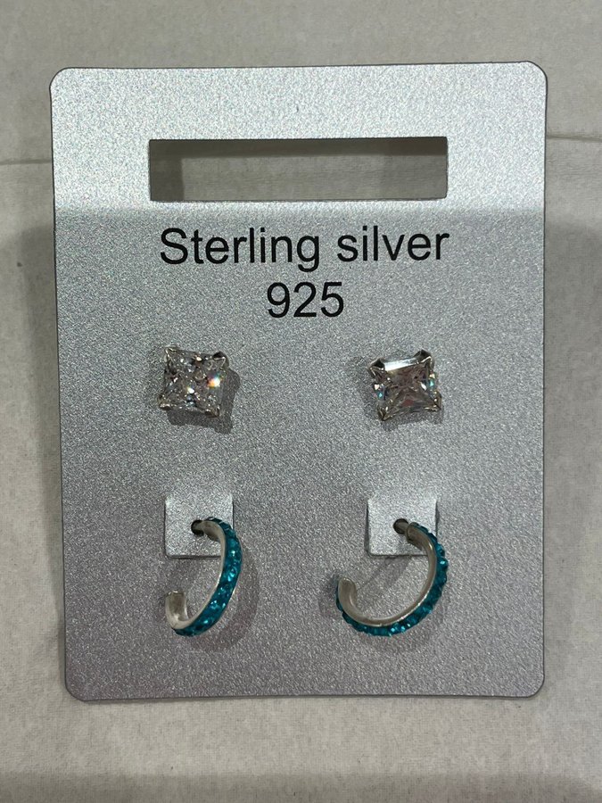 Sterling silver 925 örhängen