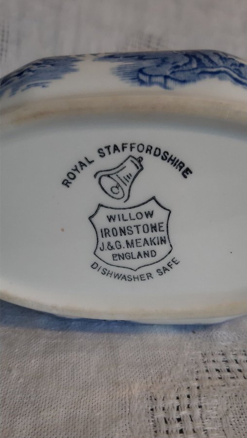 Royal Staffordshire Willow såskanna