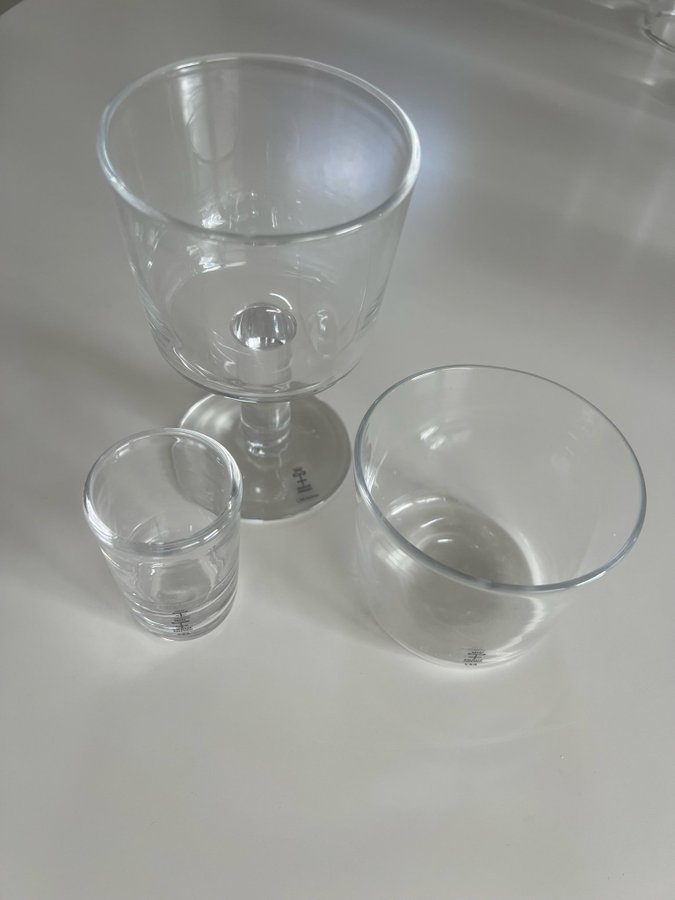 Skruf Sweden Öl glas Balja