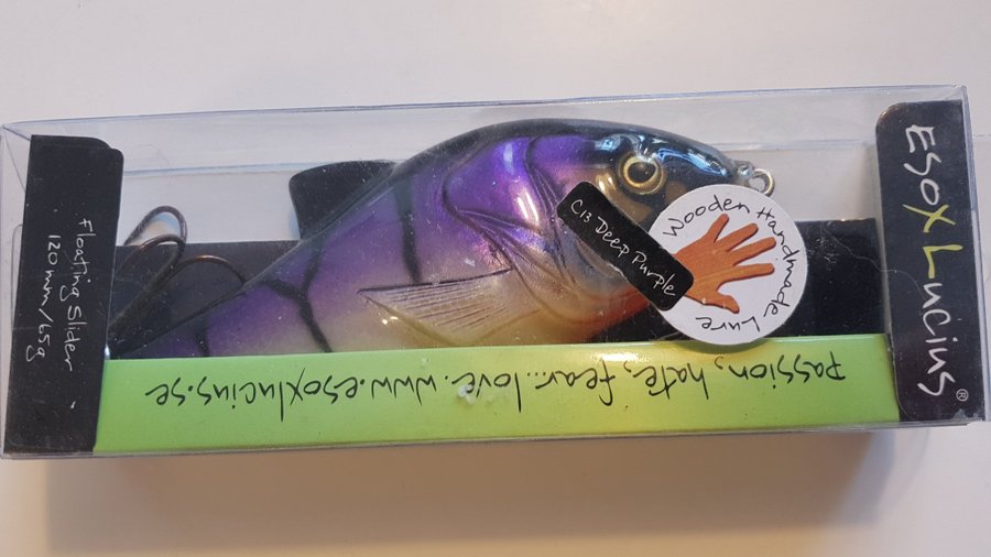 Esox Lucius Deep Purple 120mm/65g