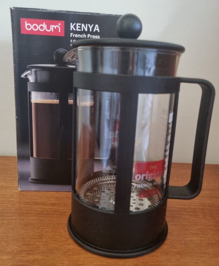 Bodum Kenya French Press 8-Koppar 1 Liter Kaffebryggare