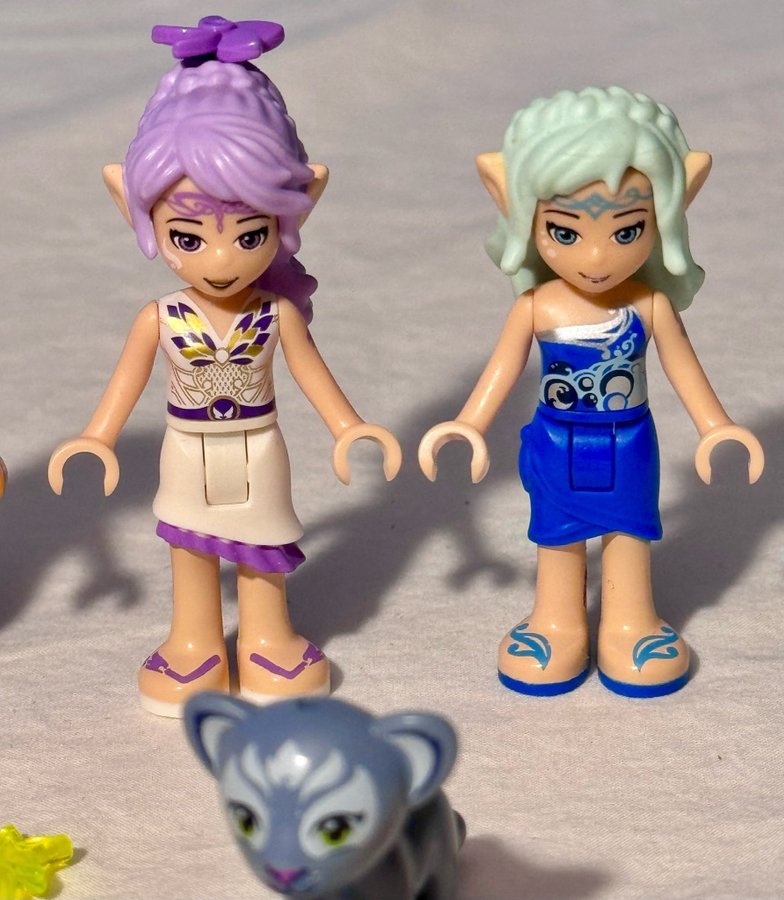 Lego Elves, Johnny, Azari, Aira, Naida, Flamy, Enki, tillbehör