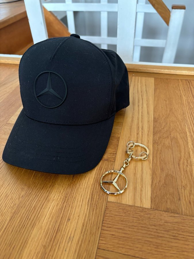 Mercedes benz keps och nyckelring nya oanvända