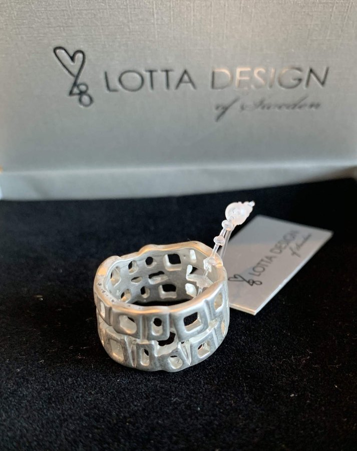 Superrea 30 % Ring Lotta Design Of Sweden Bijouterier Ring LR103A ONE SIZE